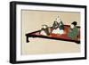 Japanese Family in Indoors-null-Framed Giclee Print