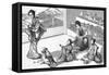 Japanese Feast of Dolls-Nankoku Ozawa-Framed Stretched Canvas