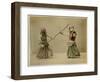 Japanese Fencing-null-Framed Photographic Print