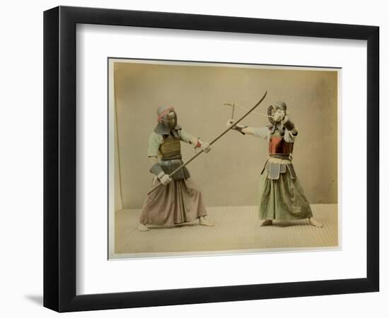 Japanese Fencing-null-Framed Photographic Print