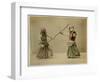 Japanese Fencing-null-Framed Photographic Print