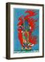 Japanese Figure, C. 1878-Kano-Framed Giclee Print