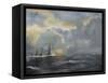 Japanese Fleet in Pacific-Vincent Alexander Booth-Framed Stretched Canvas