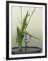 Japanese Flower Arranging (Ikebana) also Called the Way of Flowers (Kado), Japan-null-Framed Photographic Print