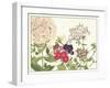 Japanese Flower Garden II-Konan Tanigami-Framed Art Print