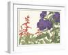 Japanese Flower Garden VI-Konan Tanigami-Framed Art Print