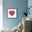 Japanese Flower Heart-Carla Martell-Framed Giclee Print displayed on a wall