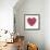 Japanese Flower Heart-Carla Martell-Framed Giclee Print displayed on a wall