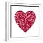 Japanese Flower Heart-Carla Martell-Framed Giclee Print