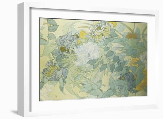 Japanese Flowers; Les Fleurs Japonaise-Georges de Feure-Framed Giclee Print