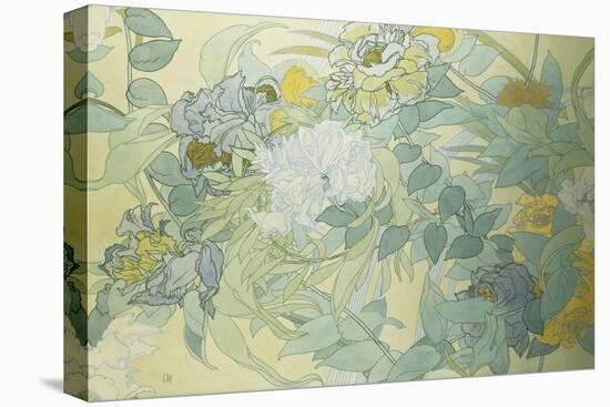 Japanese Flowers; Les Fleurs Japonaise-Georges de Feure-Stretched Canvas