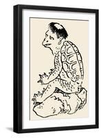 Japanese Folklore: Kappa-null-Framed Giclee Print