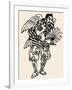 Japanese Folklore: Tengu-null-Framed Giclee Print