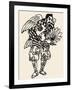 Japanese Folklore: Tengu-null-Framed Giclee Print