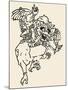 Japanese Folklore: Tengu-null-Mounted Giclee Print