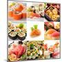 Japanese Food Collage-svry-Mounted Photographic Print