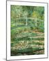 Japanese Footbridge-Claude Monet-Mounted Poster
