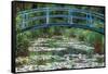 Japanese Footbridge-Claude Monet-Framed Stretched Canvas