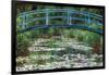 Japanese Footbridge-Claude Monet-Framed Art Print