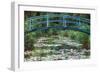 Japanese Footbridge-Claude Monet-Framed Art Print