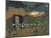 Japanese Forces Engage Boxers at Tianjin-null-Mounted Art Print