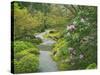 Japanese Garden at the Washington Park Arboretum, Seattle, Washington, USA-Dennis Flaherty-Stretched Canvas