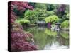 Japanese Garden, Brooklyn Botanical Garden, Brooklyn-Christian Kober-Stretched Canvas