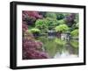 Japanese Garden, Brooklyn Botanical Garden, Brooklyn-Christian Kober-Framed Premium Photographic Print