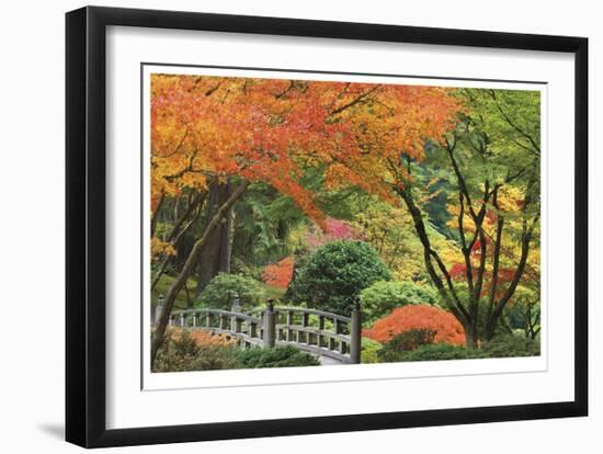 Japanese Garden I-Donald Paulson-Framed Giclee Print