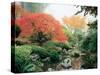 Japanese Garden I-Maureen Love-Stretched Canvas