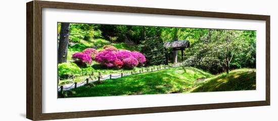 Japanese Garden I-Alan Hausenflock-Framed Photo