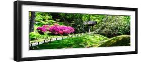 Japanese Garden I-Alan Hausenflock-Framed Photographic Print