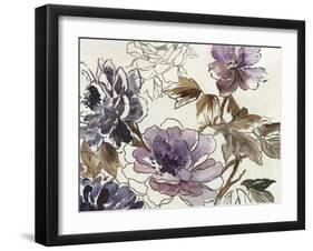 Japanese Garden II Plum Version-Asia Jensen-Framed Art Print