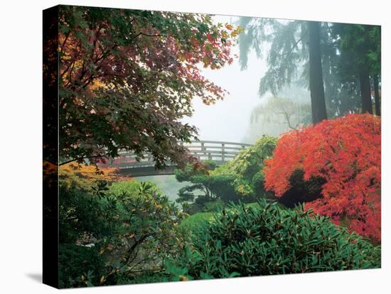 Japanese Garden II-Maureen Love-Stretched Canvas