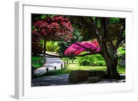 Japanese Garden III-Alan Hausenflock-Framed Photo