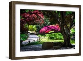 Japanese Garden III-Alan Hausenflock-Framed Photo