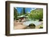 Japanese Garden in Iao Valley State Park on Maui Hawaii-Vacclav-Framed Photographic Print