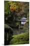 Japanese garden outside the Tokugawa Mausoleum, UNESCO World Heritage Site, Nikko, Honshu, Japan, A-David Pickford-Mounted Photographic Print