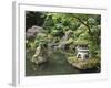 Japanese Garden, Portland, Oregon, Usa-Connie Bransilver-Framed Photographic Print