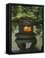 Japanese Garden, Portland, Oregon, USA-William Sutton-Framed Stretched Canvas