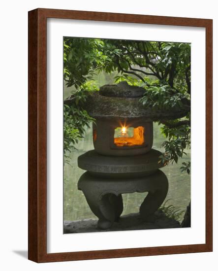 Japanese Garden, Portland, Oregon, USA-William Sutton-Framed Photographic Print