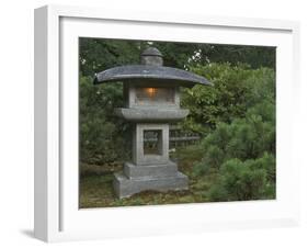 Japanese Garden, Portland, Oregon, USA-William Sutton-Framed Premium Photographic Print