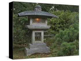 Japanese Garden, Portland, Oregon, USA-William Sutton-Stretched Canvas