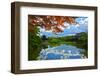 Japanese Garden Reflection-Fyletto-Framed Photographic Print