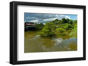 Japanese Garden Reflection-Fyletto-Framed Photographic Print