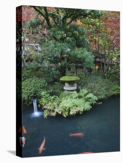 Japanese Garden, Tokyo, Japan-Rob Tilley-Stretched Canvas