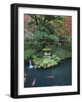 Japanese Garden, Tokyo, Japan-Rob Tilley-Framed Photographic Print