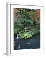 Japanese Garden, Tokyo, Japan-Rob Tilley-Framed Photographic Print