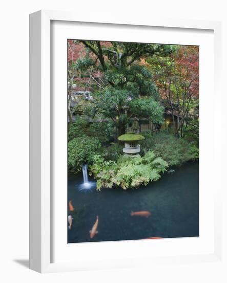 Japanese Garden, Tokyo, Japan-Rob Tilley-Framed Photographic Print