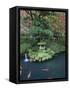 Japanese Garden, Tokyo, Japan-Rob Tilley-Framed Stretched Canvas